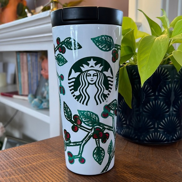 Starbucks Kitchen Starbucks 26 Holiday Travel Coffee Mug 16 Fl Oz